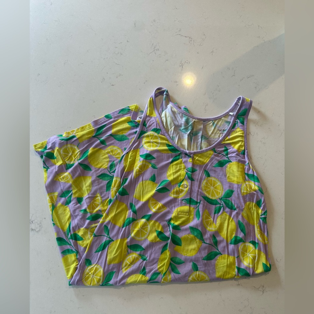 Little Sleepies Women’s lemon gown